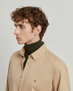 Camisa regular fit de algodão|LION OF PORCHES Best Sale