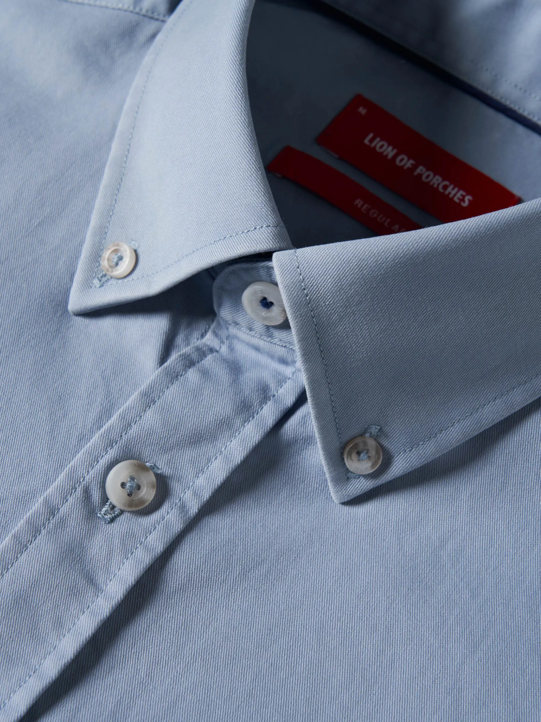 Camisa regular fit de algodão|LION OF PORCHES Outlet