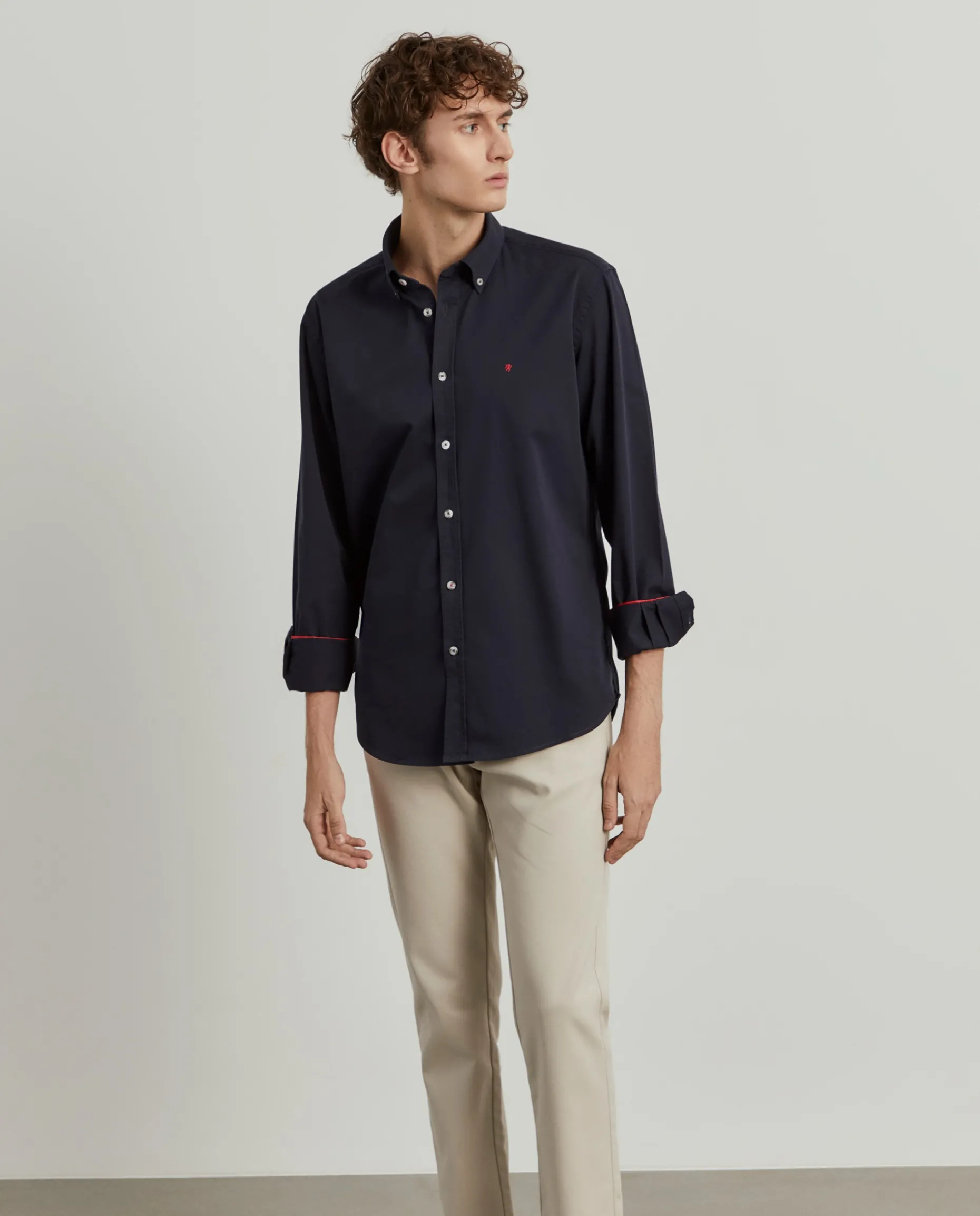 Camisa regular fit de algodão|LION OF PORCHES Best