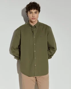 Camisa regular fit de algodão|LION OF PORCHES Cheap