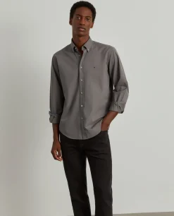 Camisa regular fit de algodão|LION OF PORCHES Sale