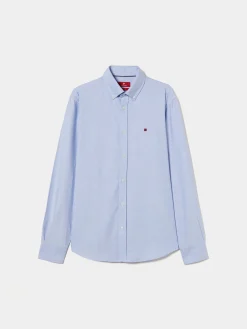 Camisa regular fit em algodão|LION OF PORCHES Outlet