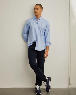 Camisa regular fit em tecido oxford|LION OF PORCHES Cheap