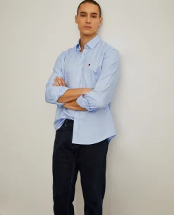 Camisa regular fit em tecido oxford|LION OF PORCHES Cheap