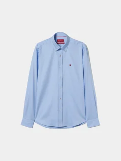 Camisa regular fit em tecido oxford|LION OF PORCHES Cheap
