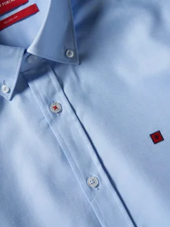 Camisa regular fit em tecido oxford|LION OF PORCHES Cheap