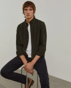 Camisa regular fit flanela|LION OF PORCHES Sale