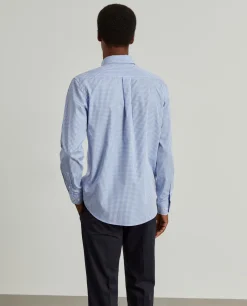 Camisa regular fit quadrados|LION OF PORCHES Best Sale