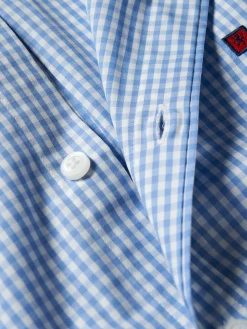 Camisa regular fit quadrados|LION OF PORCHES Best Sale
