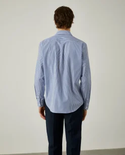 Camisa regular fit às riscas|LION OF PORCHES New