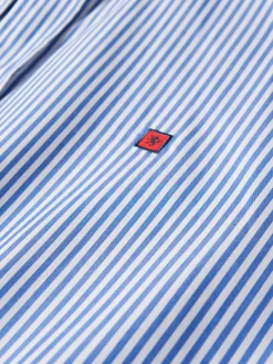 Camisa regular fit às riscas|LION OF PORCHES New