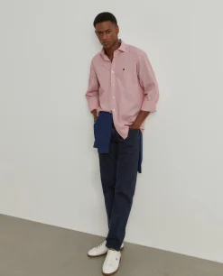 Camisa regular fit às riscas|LION OF PORCHES Clearance