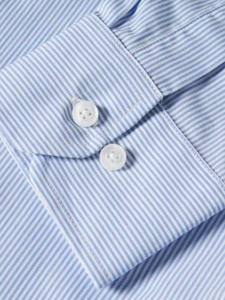 Camisa regular fit às riscas|LION OF PORCHES Store