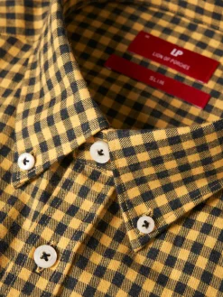 Camisa Slim Fit|LION OF PORCHES Best