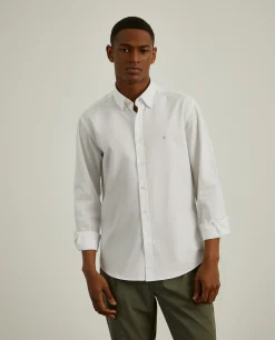 Camisa slim fit algodão garment dye|LION OF PORCHES Cheap
