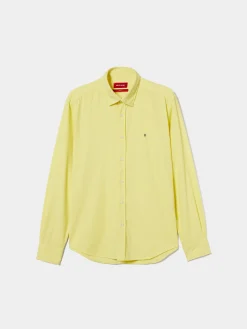 Camisa slim fit algodão garment dye|LION OF PORCHES Clearance