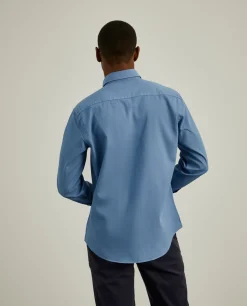 Camisa slim fit algodão garment dye|LION OF PORCHES Store