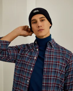 Camisa slim fit com padrão de xadrez|LION OF PORCHES Best