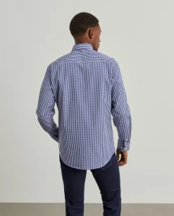 Camisa slim fit de algodão em cor lisa|LION OF PORCHES Best Sale