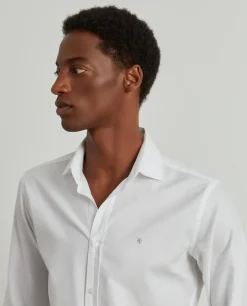 Camisa slim fit de algodão|LION OF PORCHES Online