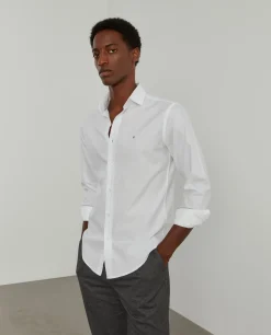 Camisa slim fit de algodão|LION OF PORCHES Online