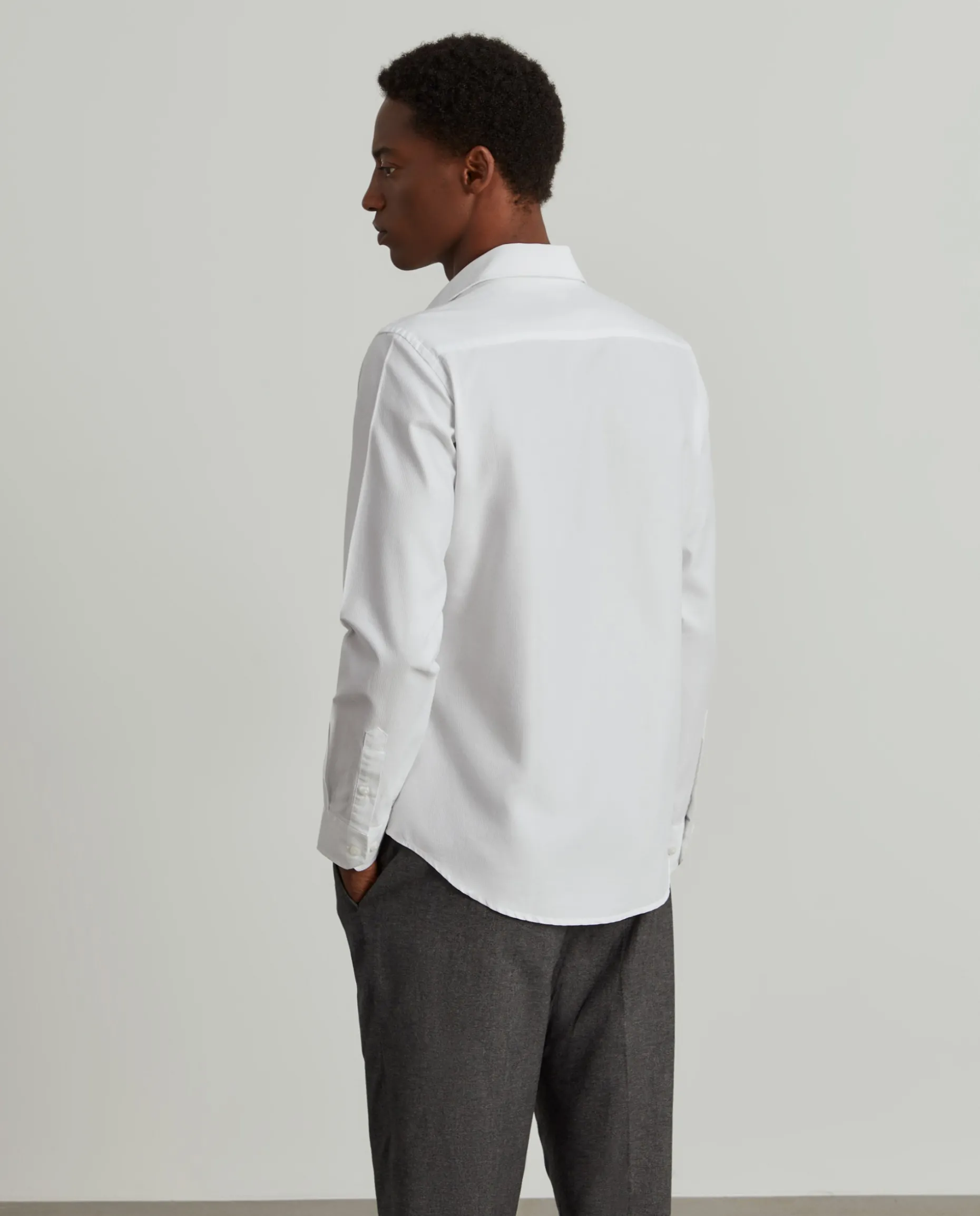 Camisa slim fit de algodão|LION OF PORCHES Online