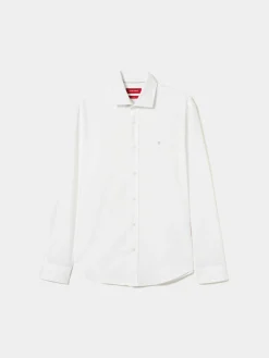 Camisa slim fit de algodão|LION OF PORCHES Online