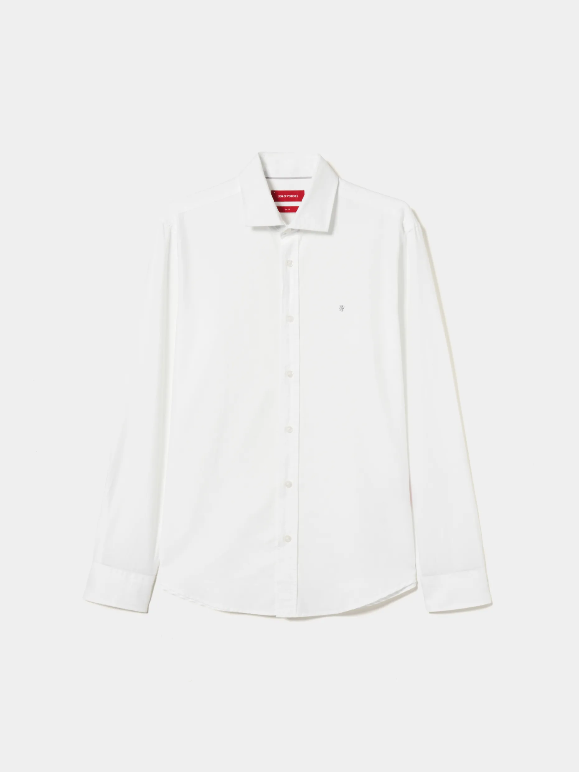 Camisa slim fit de algodão|LION OF PORCHES Online
