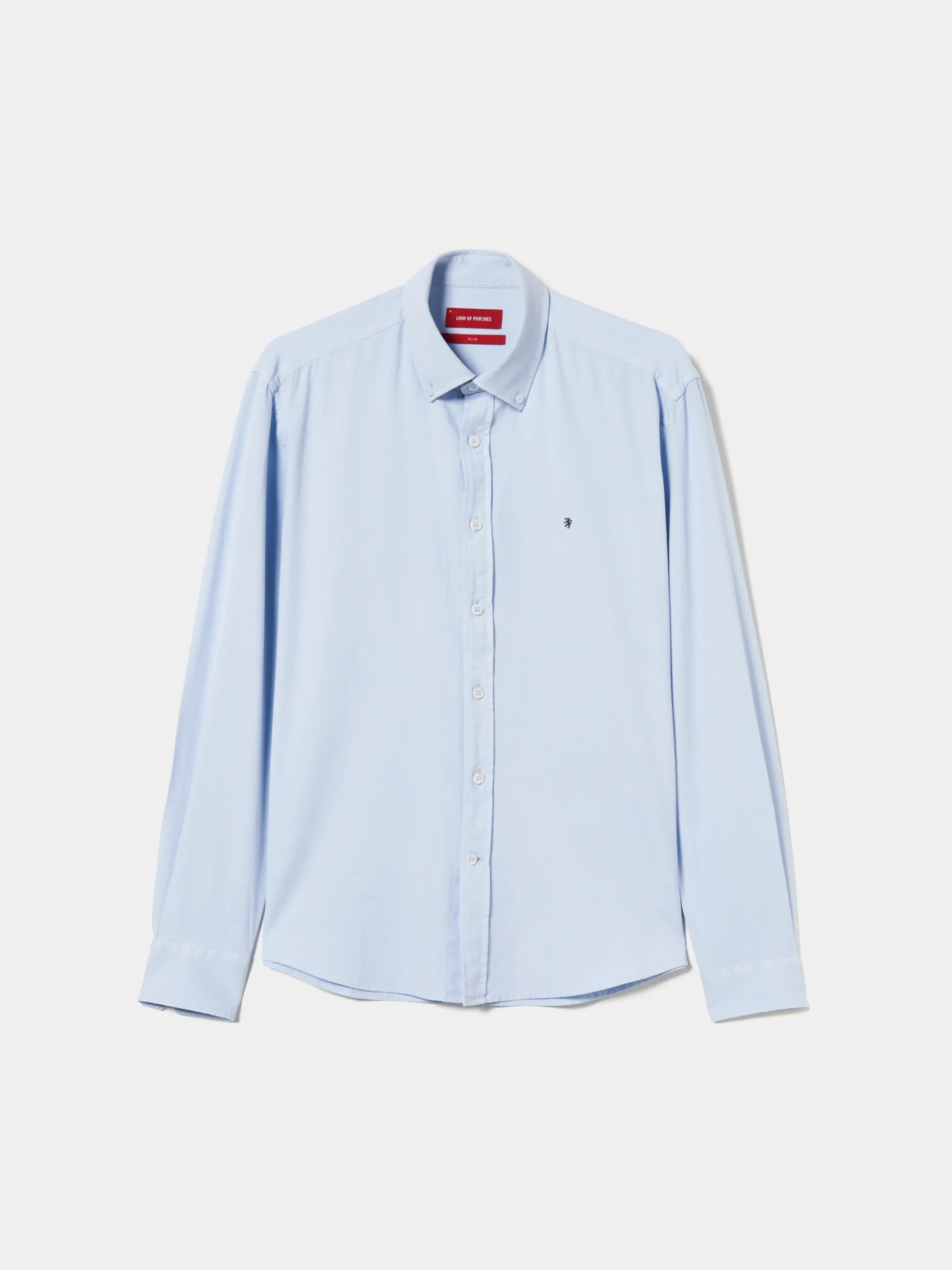 Camisa slim fit de algodão garment dye|LION OF PORCHES Cheap