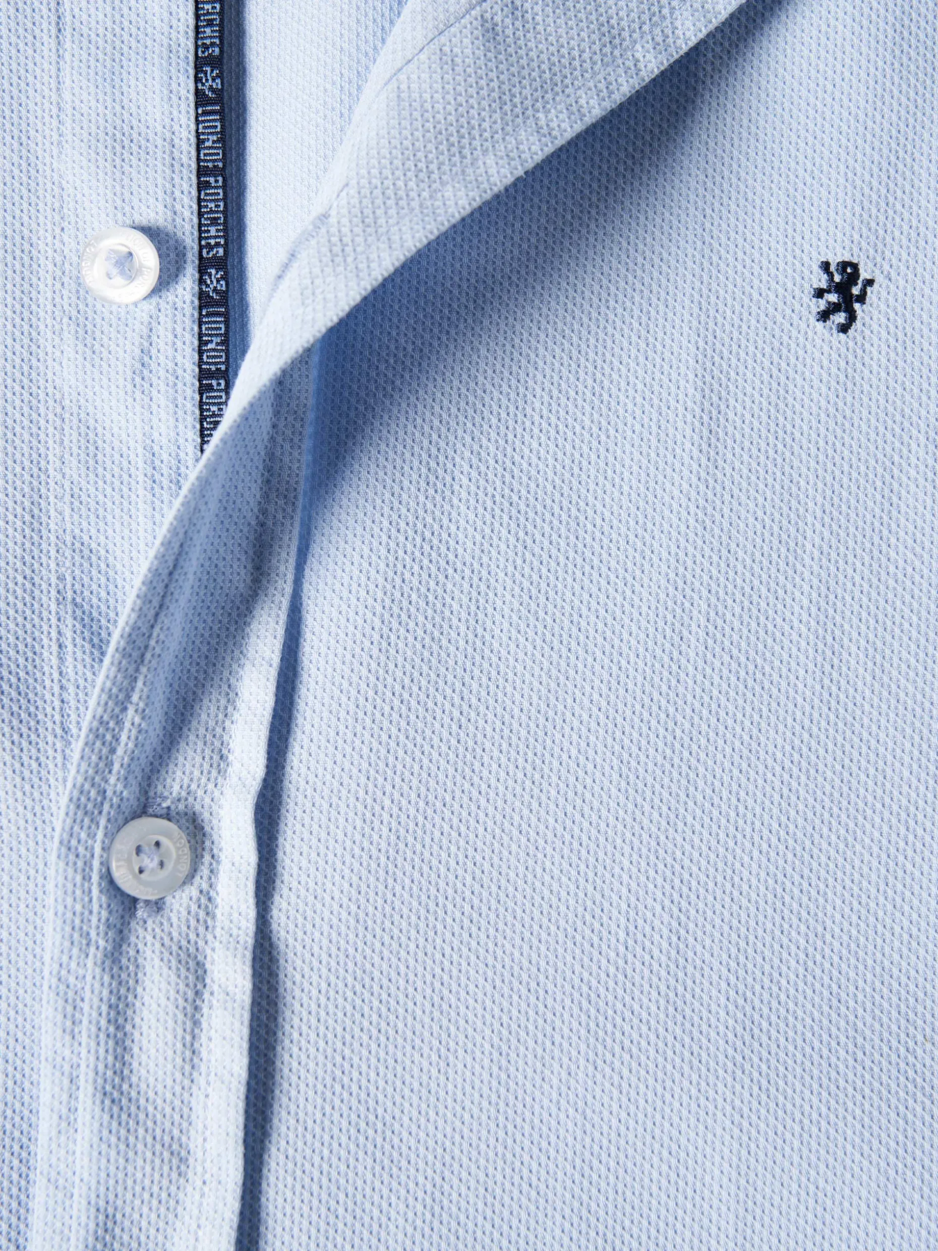Camisa slim fit de algodão garment dye|LION OF PORCHES Cheap