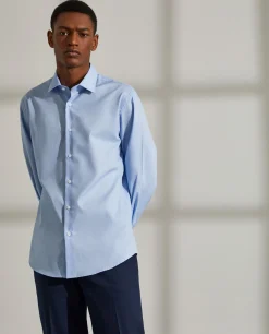 Camisa slim fit de algodão|LION OF PORCHES Best