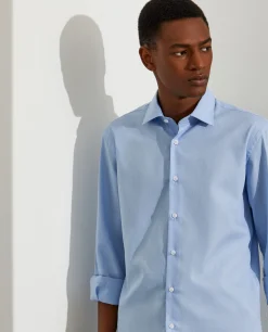 Camisa slim fit de algodão|LION OF PORCHES Best