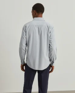 Camisa slim fit de bombazine|LION OF PORCHES Best