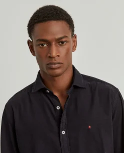Camisa slim fit de bombazine|LION OF PORCHES Hot