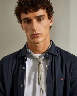 Camisa slim fit de manga curta|LION OF PORCHES Shop