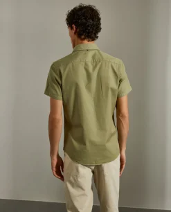 Camisa slim fit de manga curta|LION OF PORCHES Clearance