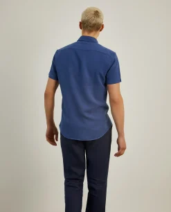 Camisa slim fit de manga curta|LION OF PORCHES Hot