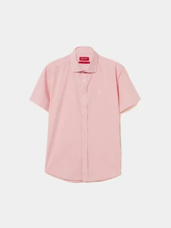 Camisa slim fit de manga curta|LION OF PORCHES Clearance