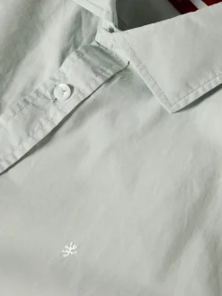 Camisa slim fit de manga curta|LION OF PORCHES Online