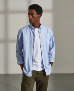 Camisa slim fit em algodão|LION OF PORCHES Discount