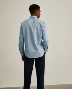 Camisa slim fit em popelina|LION OF PORCHES Store