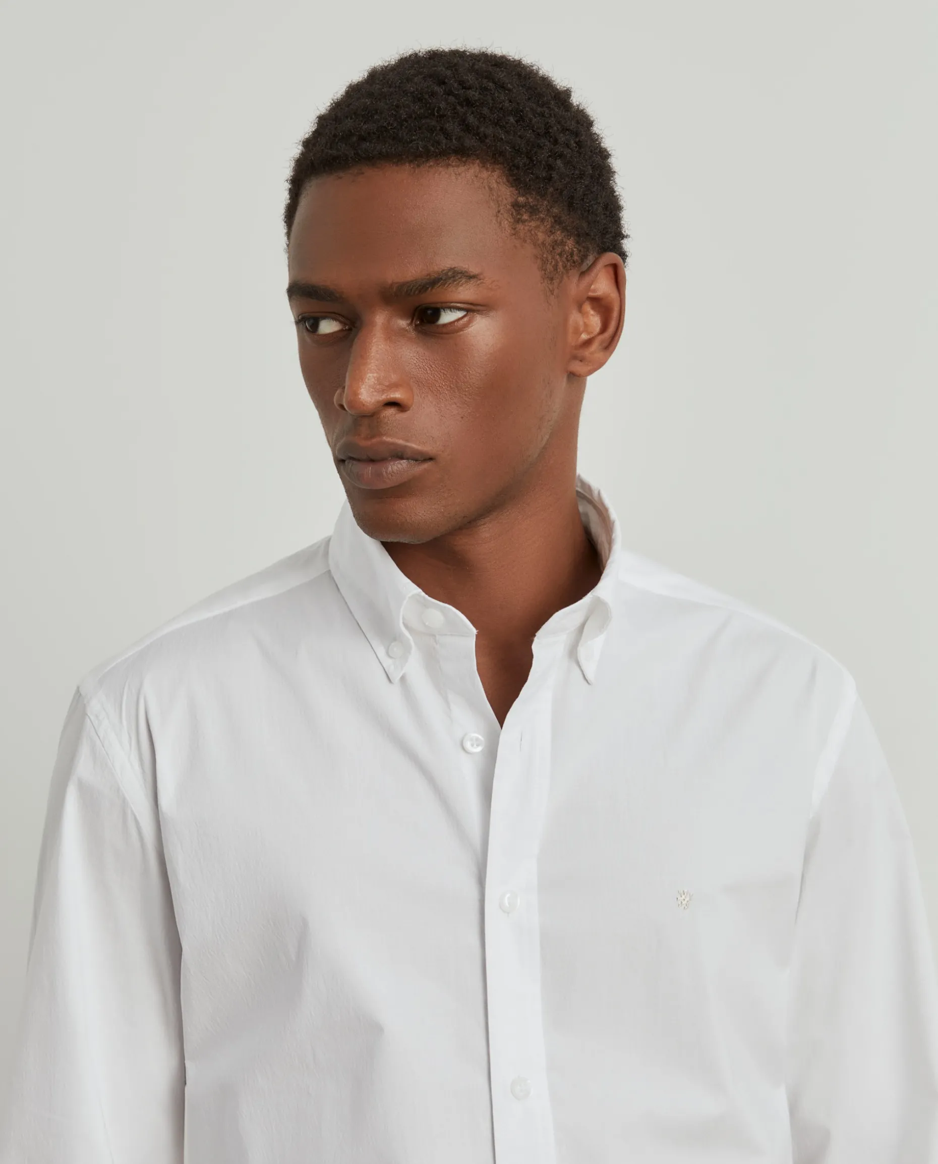 Camisa slim fit em popelina|LION OF PORCHES Discount