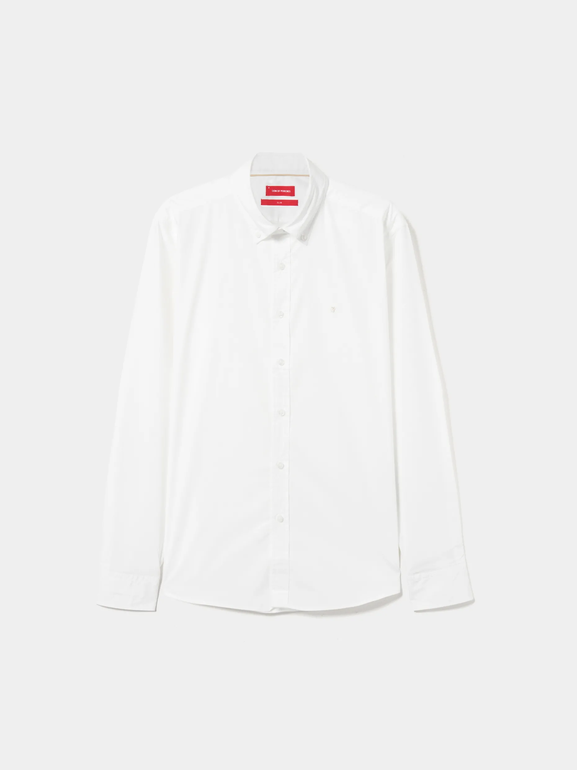 Camisa slim fit em popelina|LION OF PORCHES Discount