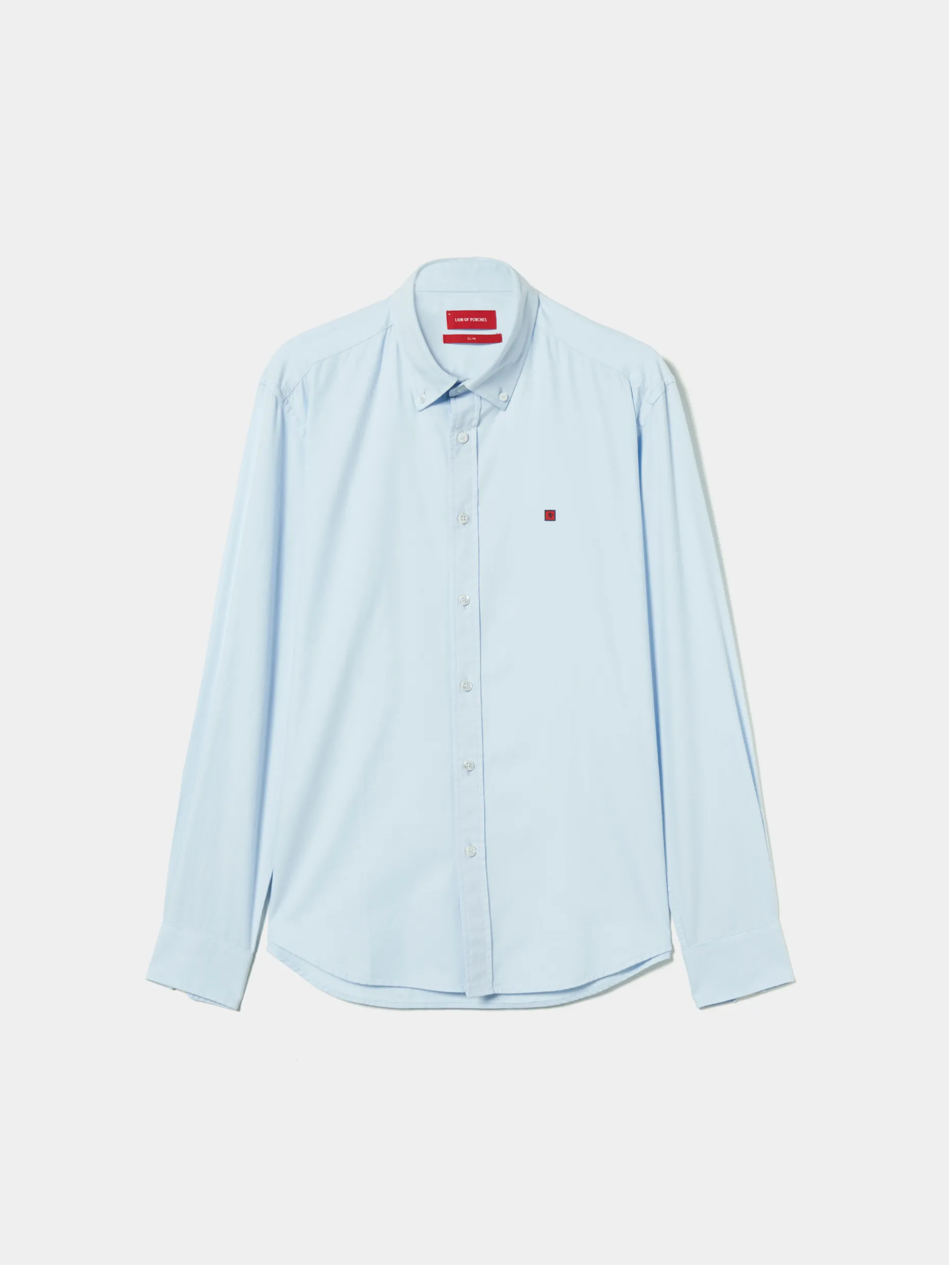 Camisa slim fit em sarja|LION OF PORCHES Discount