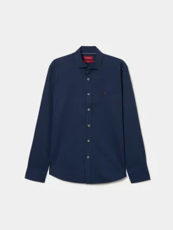 Camisa slim fit em sarjinha|LION OF PORCHES Cheap