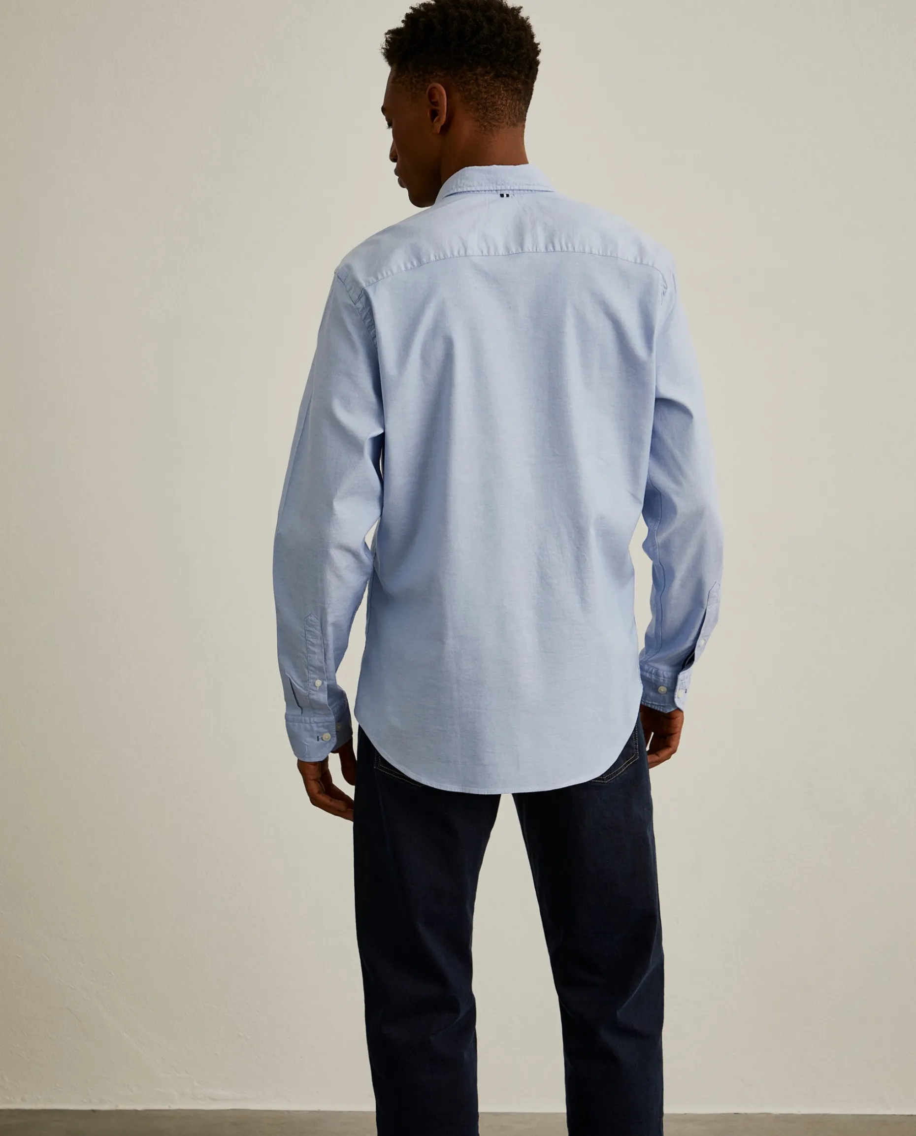 Camisa slim fit em tecido oxford|LION OF PORCHES Sale
