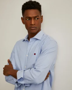Camisa slim fit em tecido oxford|LION OF PORCHES Sale