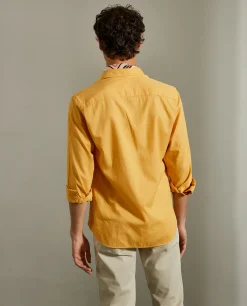 Camisa slim fit em tecido popelina|LION OF PORCHES Discount