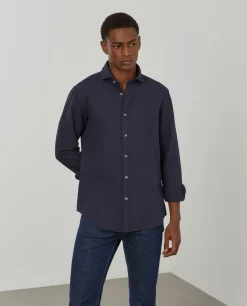 Camisa slim fit garment dye|LION OF PORCHES Cheap