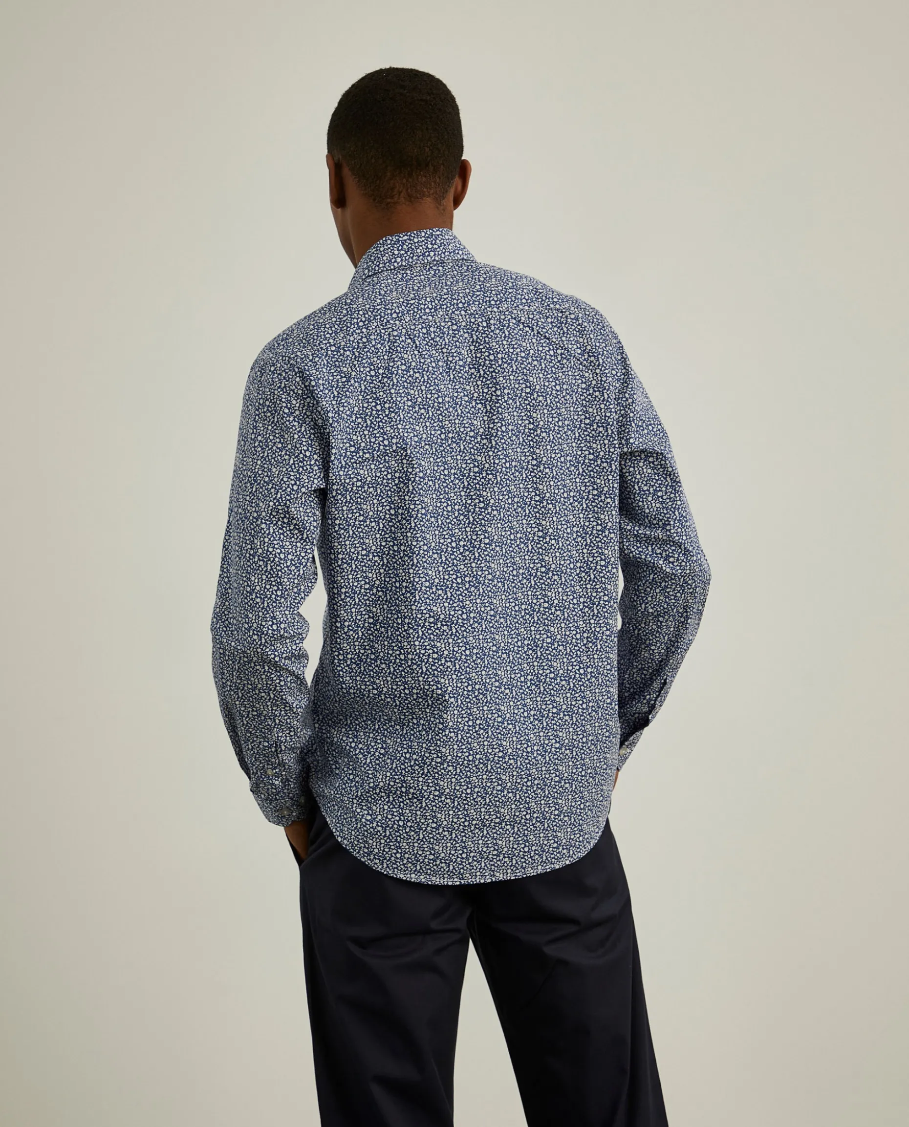 Camisa slim fit padrão floral|LION OF PORCHES Sale